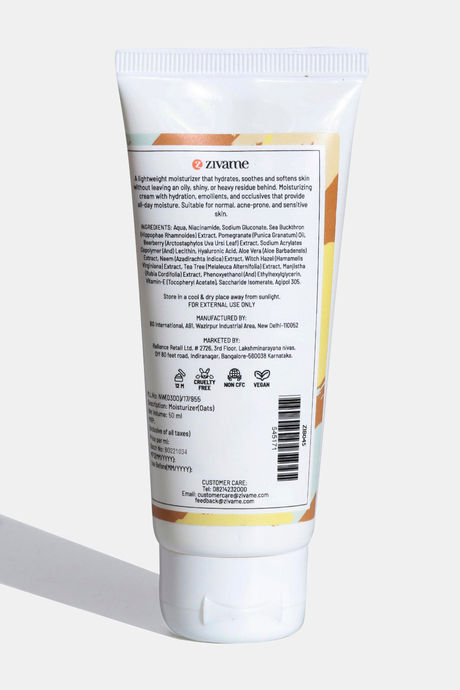 Zivame Hydrating Oats Moisturizer - 50 g — image 2